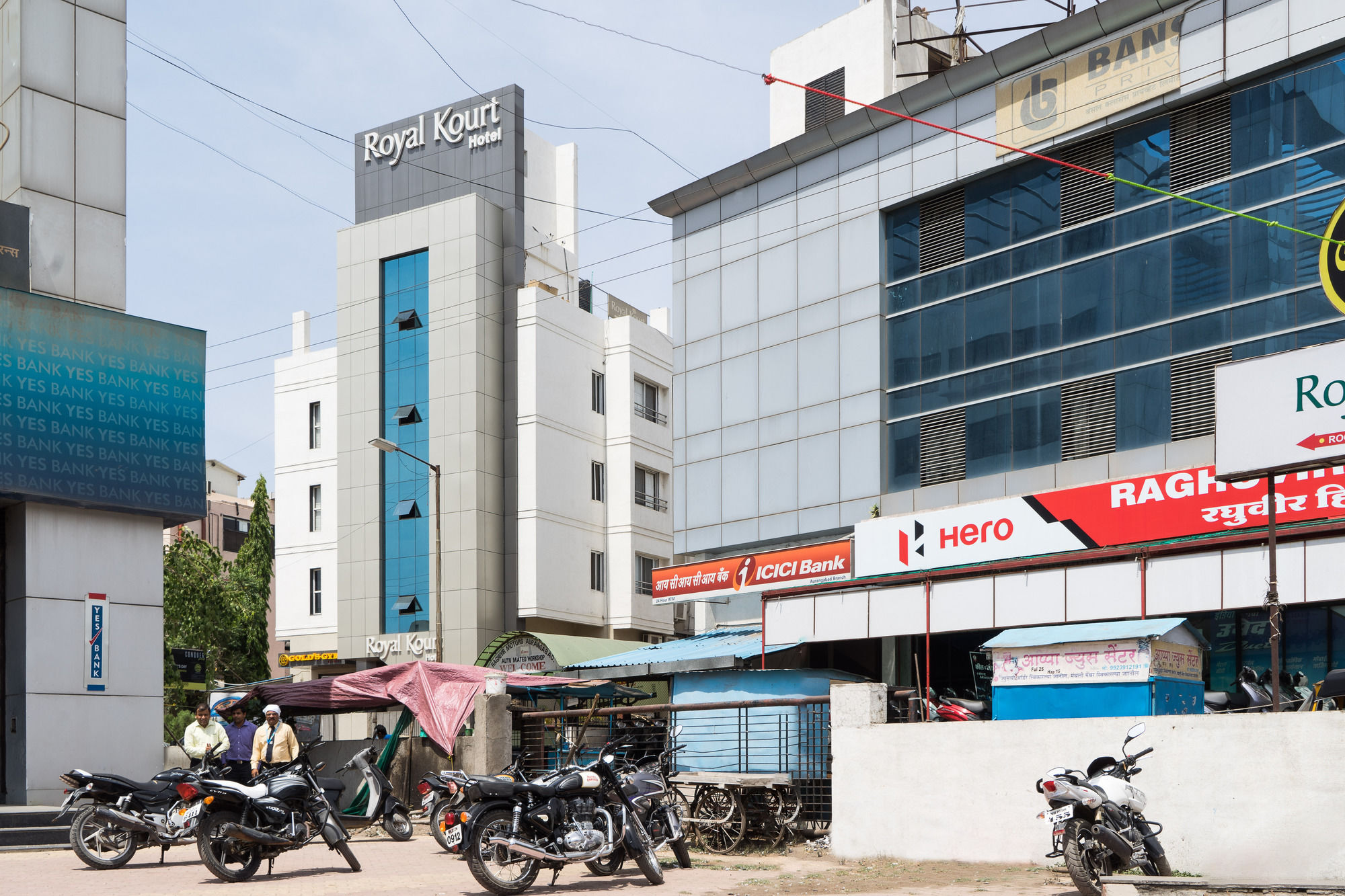 فندق Treebo Trend Royal Kourt Aurangabad المظهر الخارجي الصورة